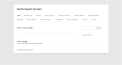 Desktop Screenshot of nicheexpertsecrets.com